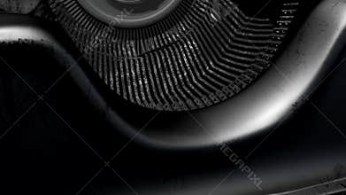 Author`s Manuscript and Typewriter