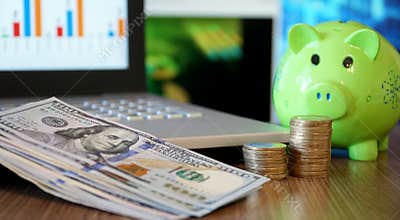 Financial Security of a Retirement. Business and Investment Concept.