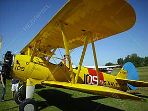 Restored Stearman EAA Argentina