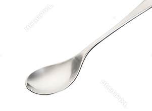 Spoon isolated on a white