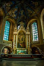 The altar at the Turku Cathedral