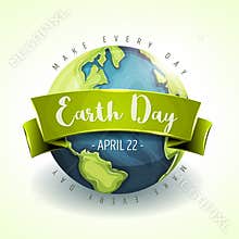 Happy Earth Day Banner
