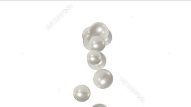4k Pearl ball eggs,droplets liquid,bubble blister,Gems diamonds jewelry crystal.