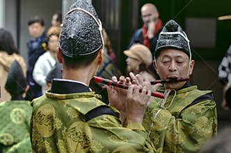 Flute players