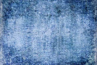 Old Abstract Canvas Painting Blue Cracked Rusty Distorted Grunge Dark Decay Texture Pattern Autumn Background Wallpaper