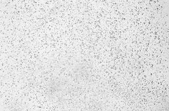 Texture air bubble in carbonated water