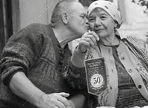 Husband and wife inside the team celebrate the anniversary of a joint life of 50 years