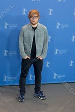 Ed Sheeran poses during Berlinale 2018