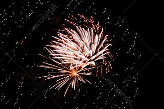 Bright Light Fireworks Display
