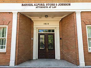 Barnes, Alford, Stork & Johnson Attorneys at Law located on Main St., Columbia, SC