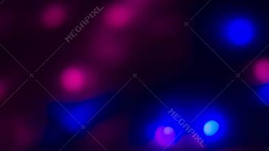 Soft focus blinking party night lights