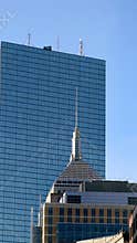 Modern high rise buildings