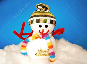 Happy snowman