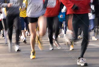 Marathon runners