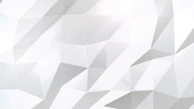 Abstract White polygons Background