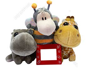 Toys with red frame