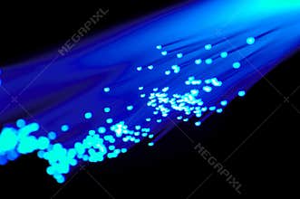 Blue Fiber Optics