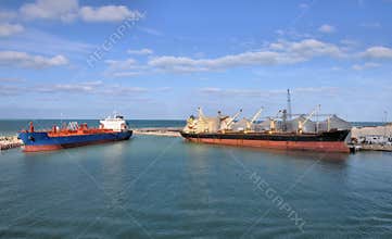 Cargo ships