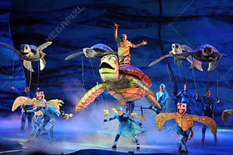 Finding Nemo Play at Disney World