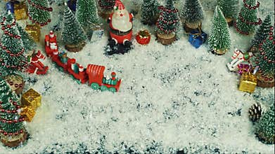 Stop motion animation of Bon Nadal Catalan , in english Merry Christmas