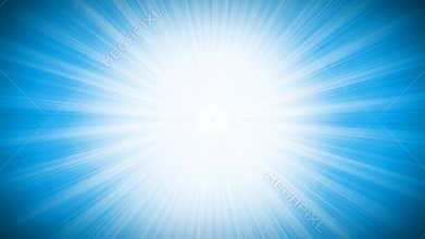 Abstract shining starburst background animation