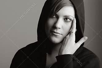 Hooded Female