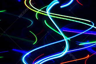 Abstract Neon Lights
