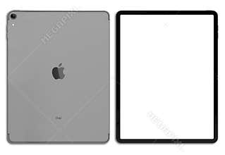 IPad Pro 2018 with blank screen