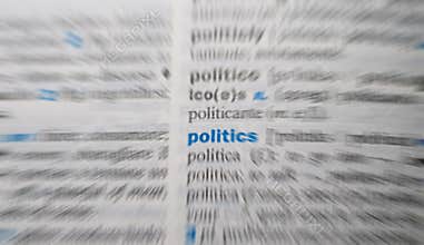 The word politics