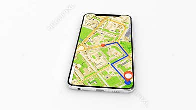 Navigation in the phone, get using the gps navigator 48.