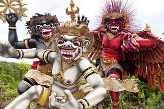 Ogoh-Ogoh Statues, Bali, Indonesia
