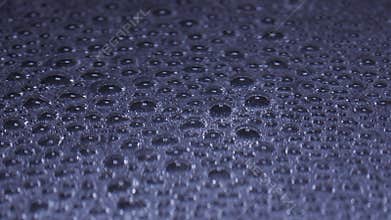 Abstract close-up on the surface of boiling water