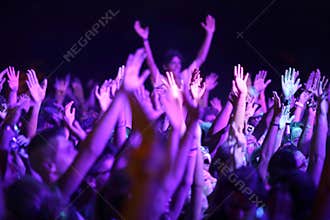 Trapani, Cornino - 07/27/2017: Summer festivals and outdoor concerts