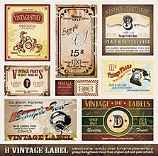 Vintage Labels Collection