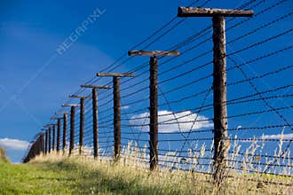 Remains of iron curtain
