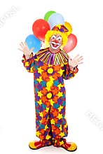 Isolated Clown
