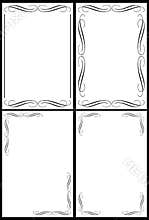 Classic border frames