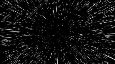 Animated star field