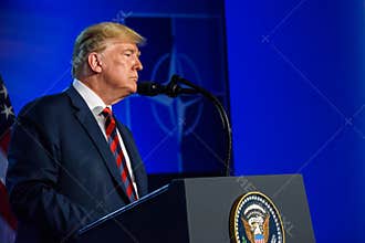 Donald Trump, during press conference