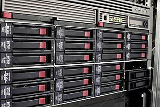 Data storage rack