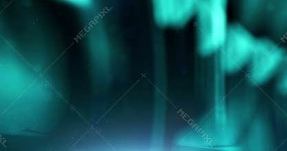 Abstract blue digital shiny texture wave unfocus blur material movement background, seamless