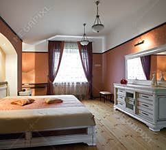 Beautiful bedroom interior
