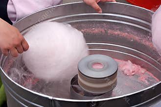 Selling cotton candy