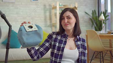 Allergy to dust from a vacuum cleaner