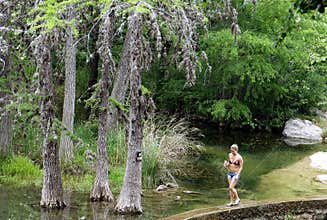 N Krause Springs park near Austin