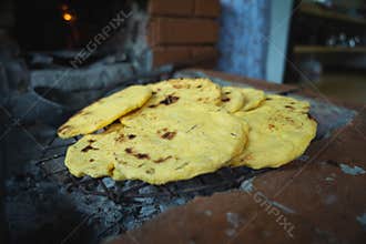 Arepas de Maiz Corn Cakes Colombia