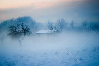 Santa Claus has lost in the fog
