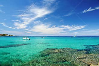 Picturesque coastline of Sant Abroggio