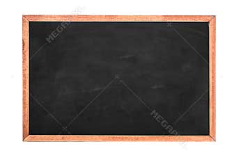Empty Chalk board Background/Blank.Blackboard