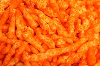 Cheese Puffs background